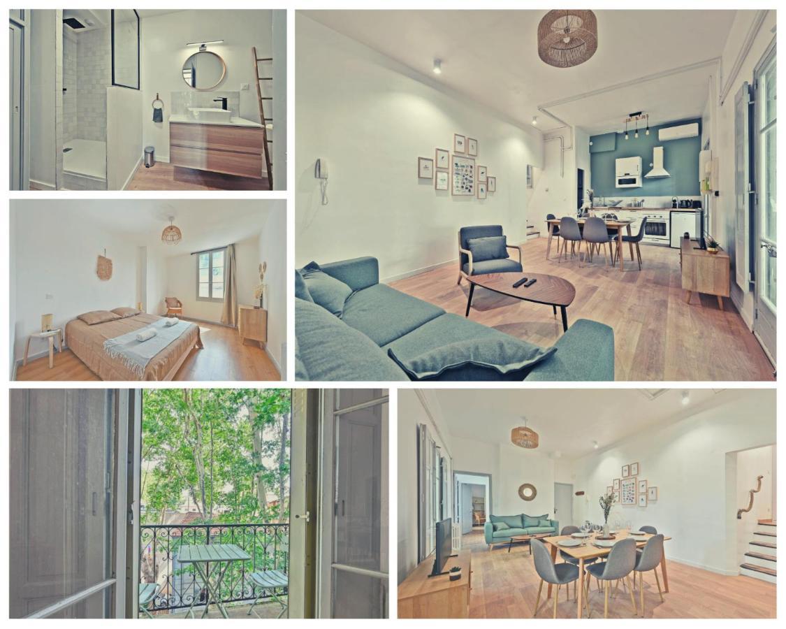 Au Coeur Des Platanes - Parking Gratuit Sous-Terrain - Clim - Balcon Apartment อาวีญง ภายนอก รูปภาพ