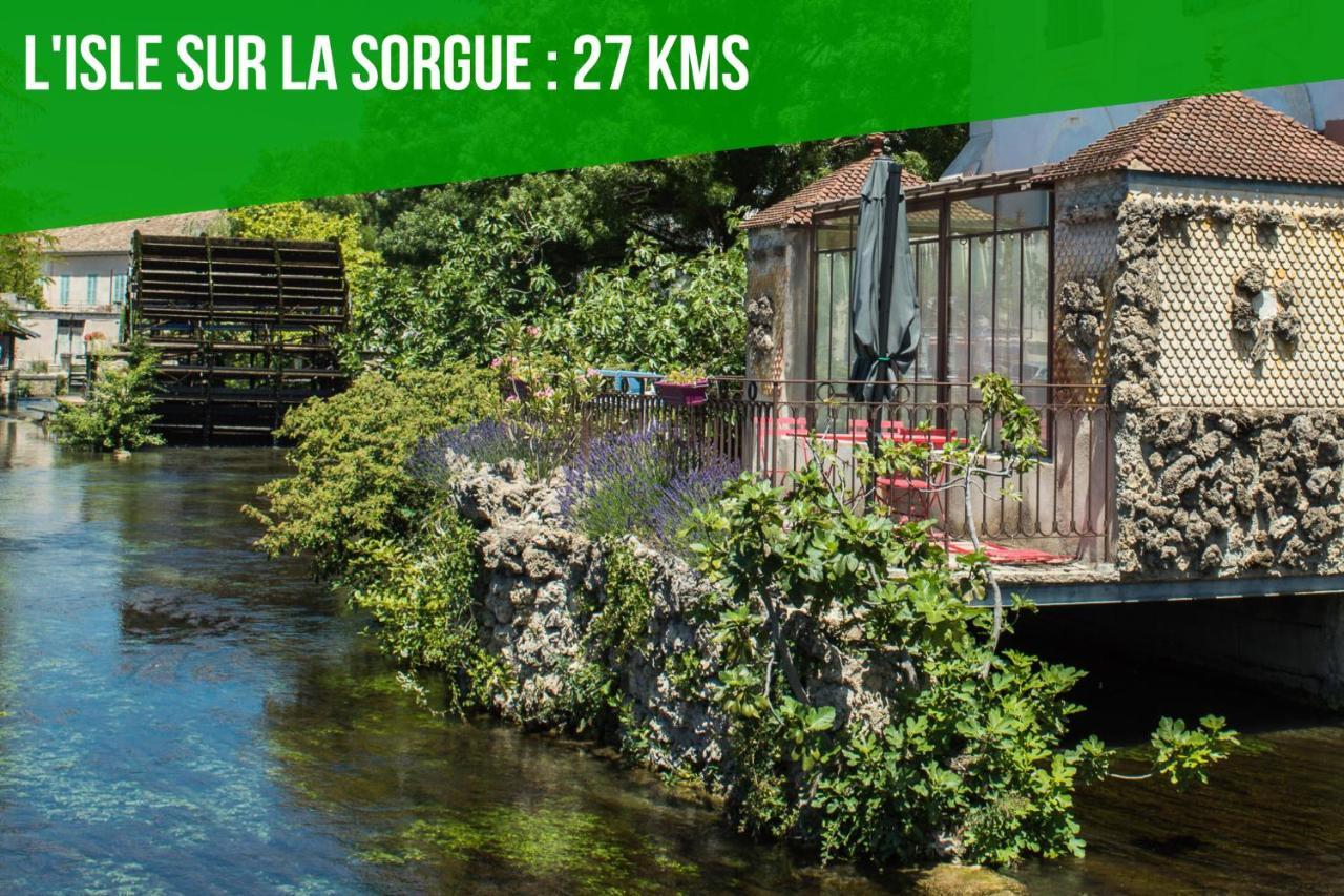 Au Coeur Des Platanes - Parking Gratuit Sous-Terrain - Clim - Balcon Apartment อาวีญง ภายนอก รูปภาพ